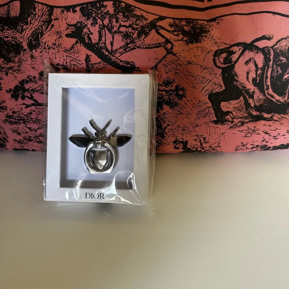 Dior Metallic Bee  Phone Ring